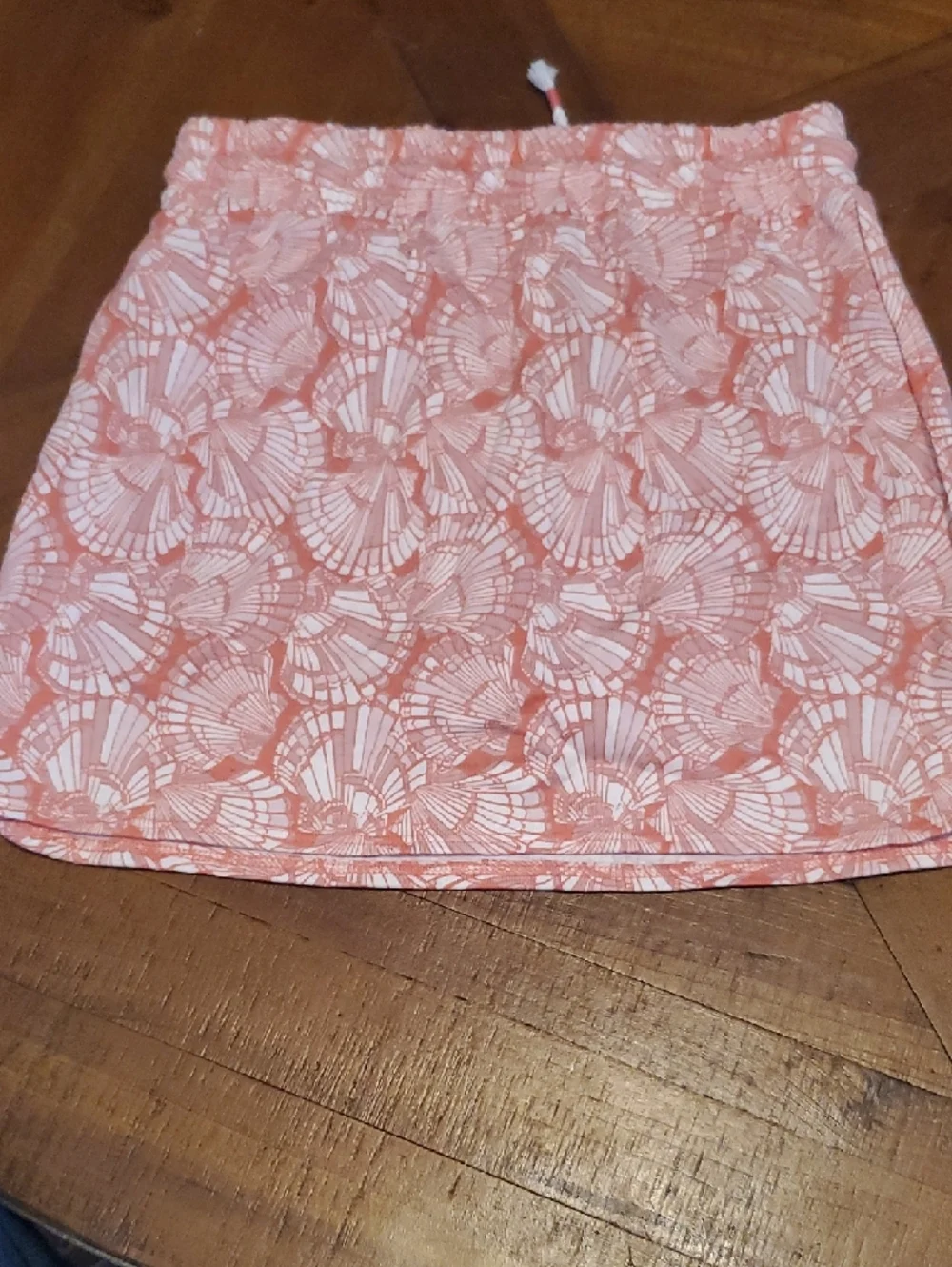 OshKosh B'gosh Coral Print Skort with Built-In Bike Short